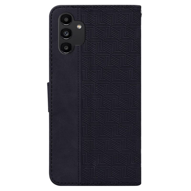 Κάλυμμα Samsung Galaxy A13 με κορδονι Σχέδιο Λουριών