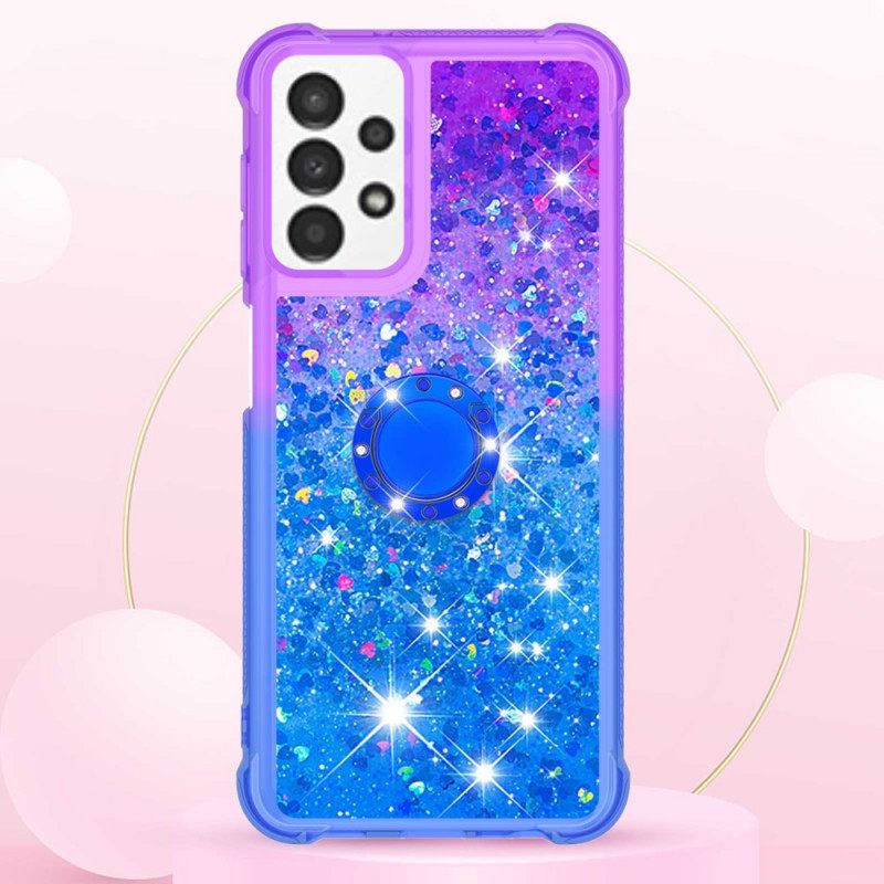 Θήκη Samsung Galaxy A13 Glitter Ring-support
