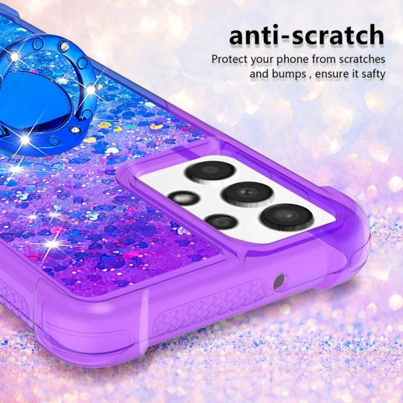 Θήκη Samsung Galaxy A13 Glitter Ring-support