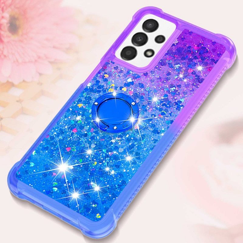 Θήκη Samsung Galaxy A13 Glitter Ring-support