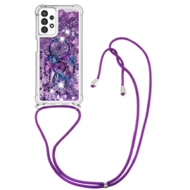 Θήκη Samsung Galaxy A13 με κορδονι Dream Catcher Glitter Cord