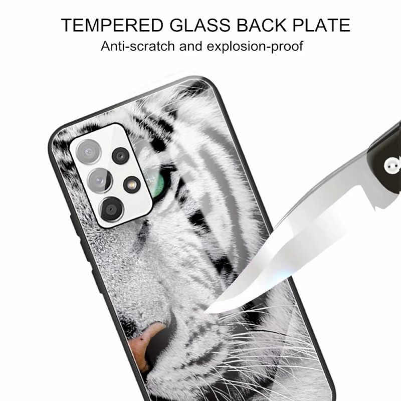Θήκη Samsung Galaxy A13 Tiger Tempered Glass