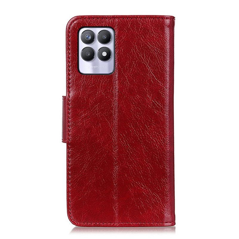 Κάλυμμα Realme 8i Split Nappa Leather