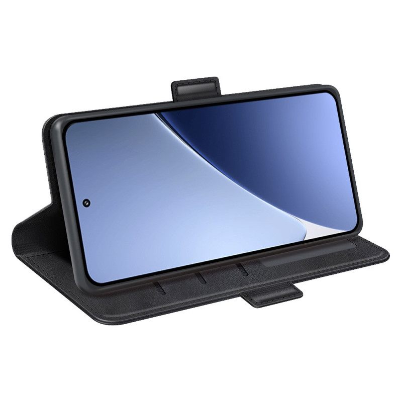 Δερματινη Θηκη Xiaomi 15 Pro Διπλό Κούμπωμα