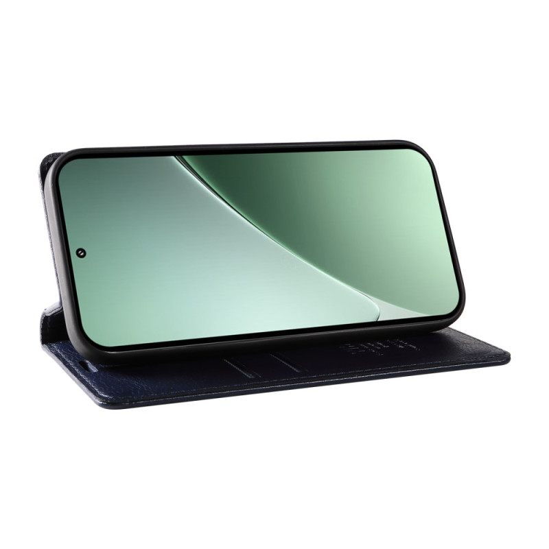 Δερματινη Θηκη Xiaomi 15 Pro Εφέ Δέρματος Yikatu Σιλικόνης