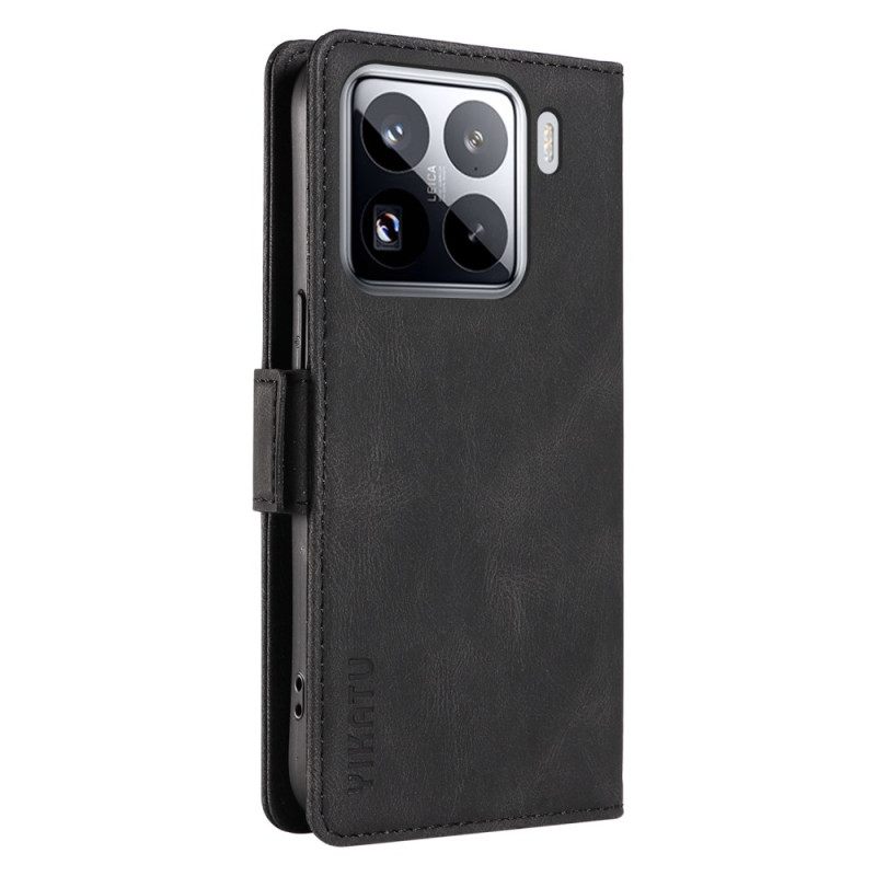 Δερματινη Θηκη Xiaomi 15 Pro Εφέ Σουέτ Yikatu