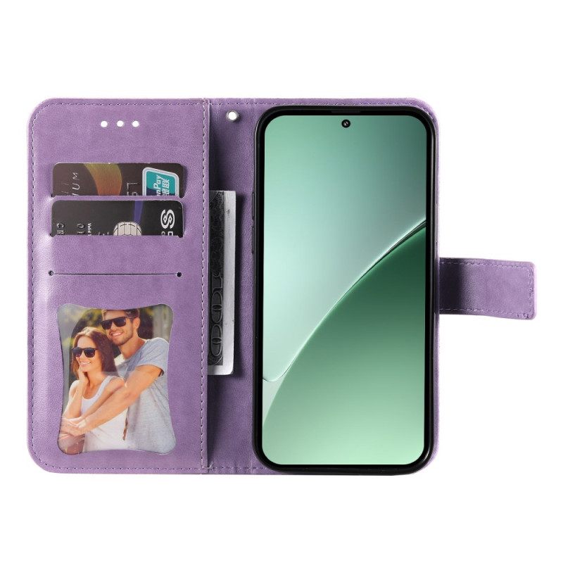 Δερματινη Θηκη Xiaomi 15 Pro Εκτύπωση Μάνταλα