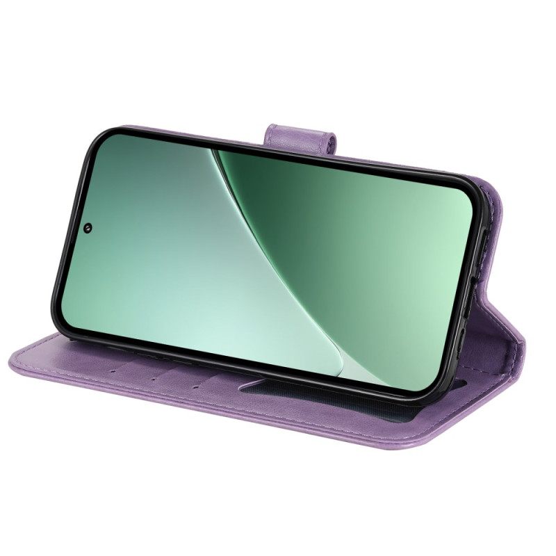 Δερματινη Θηκη Xiaomi 15 Pro Εκτύπωση Μάνταλα