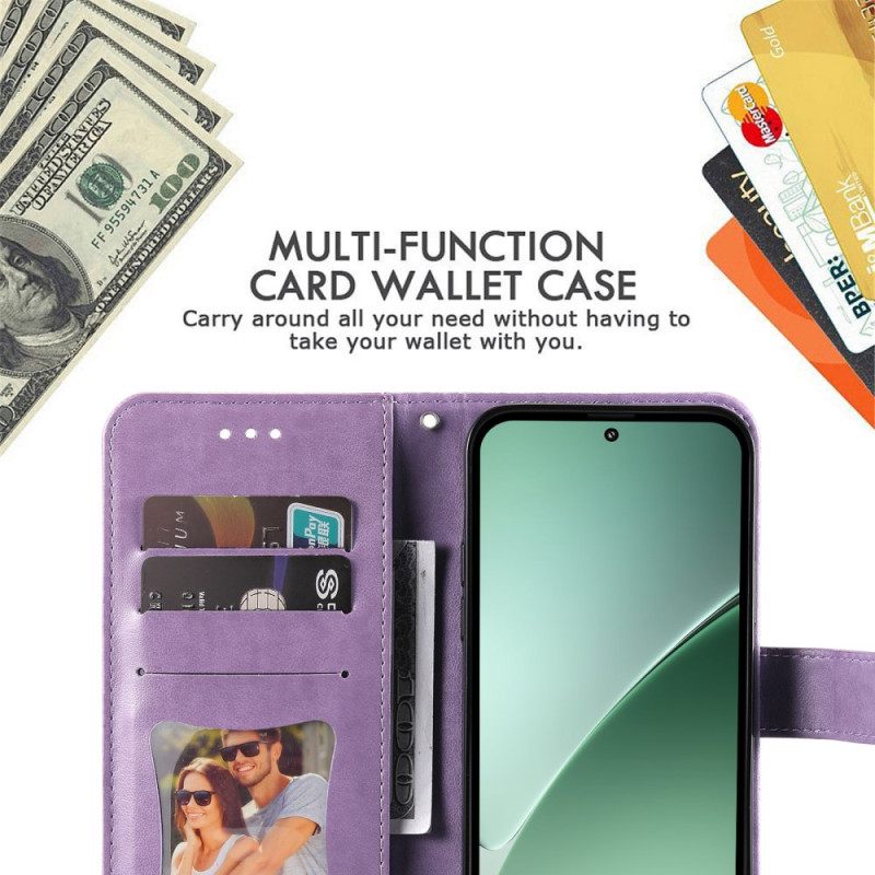 Δερματινη Θηκη Xiaomi 15 Pro Εκτύπωση Μάνταλα