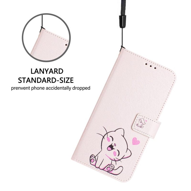 Δερματινη Θηκη Xiaomi 15 Pro Γατάκι Σιλικόνης