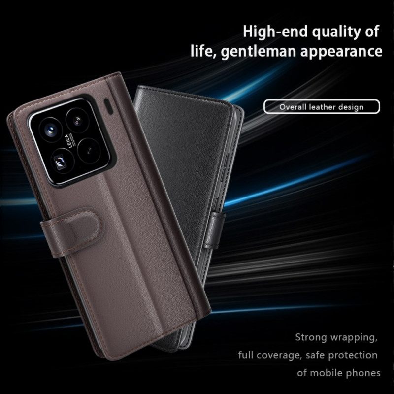 Δερματινη Θηκη Xiaomi 15 Pro Γνήσιο Δέρμα