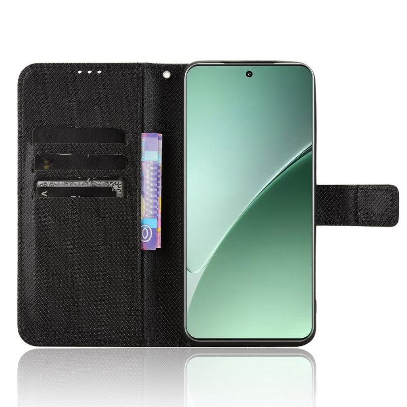 Δερματινη Θηκη Xiaomi 15 Pro Λουράκι Με Κουκκίδες