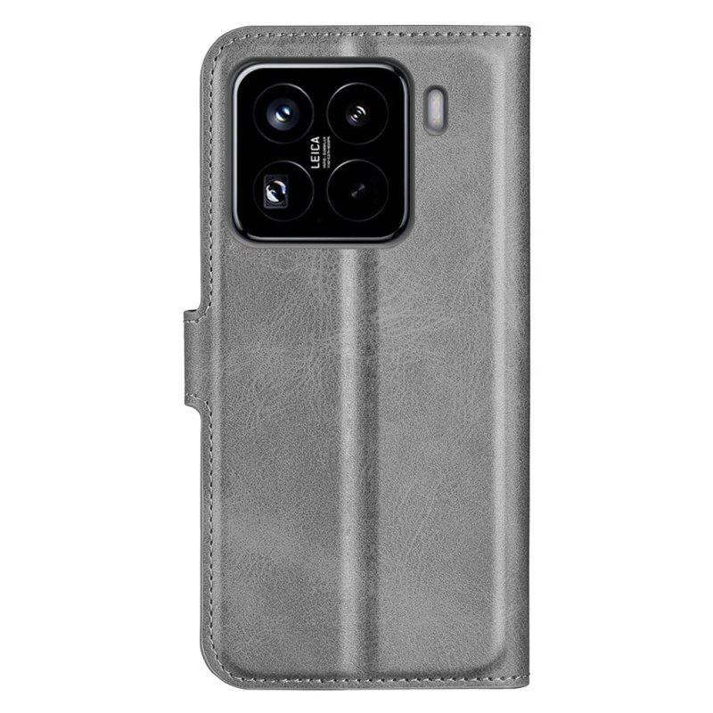 Δερματινη Θηκη Xiaomi 15 Pro Στυλ Δέρματος Σιλικόνης