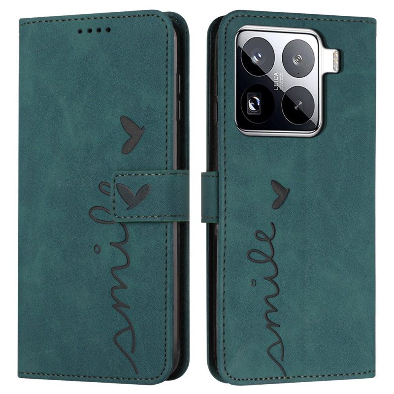 Δερματινη Θηκη Xiaomi 15 Pro Χαμόγελο