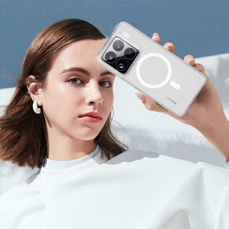 Κάλυμμα Xiaomi 15 Pro Συμβατό Με Διαφανές Magsafe Σιλικόνης