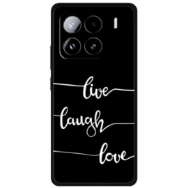 Κάλυμμα Xiaomi 15 Pro Θήκες Κινητών Σχέδιο Με Ανθεκτικό Σε Σοκ Tpu - Ζήσε Γέλιο Αγάπη