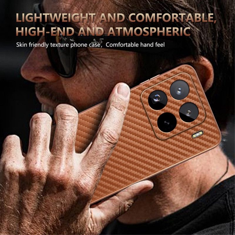 Κάλυμμα Xiaomi 15 Pro Υφή Από Ίνες Άνθρακα Azns