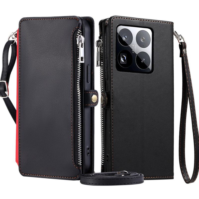 Θηκη Κινητου Xiaomi 15 Pro Θήκες Κινητών Λουράκι Premium Και Λουράκι Ώμου