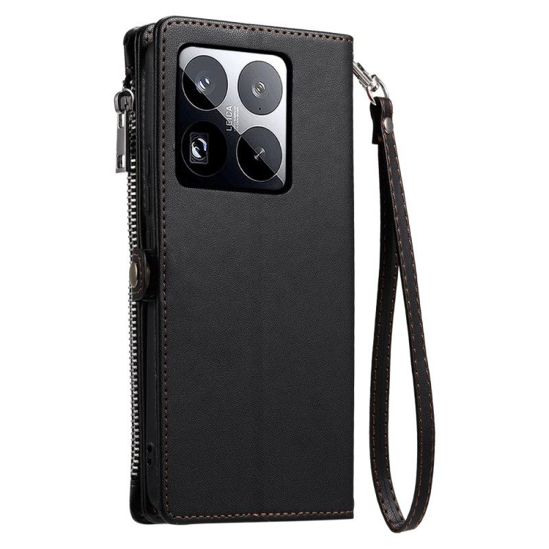 Θηκη Κινητου Xiaomi 15 Pro Θήκες Κινητών Λουράκι Premium Και Λουράκι Ώμου