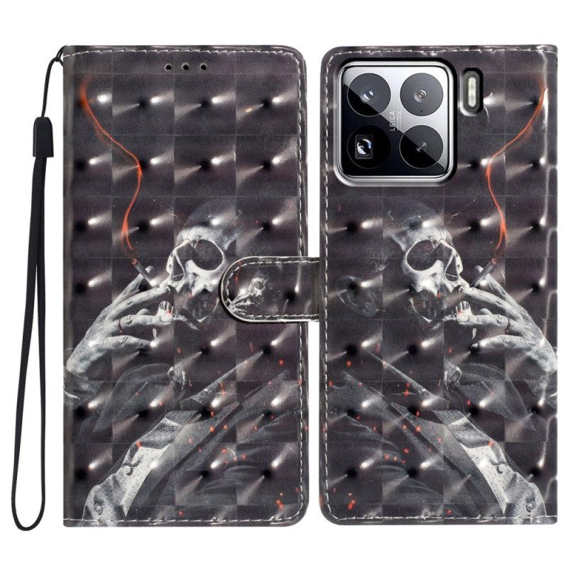 Θηκη Κινητου Xiaomi 15 Pro Θήκες Κινητών Σκελετός Που Καπνίζει 3d