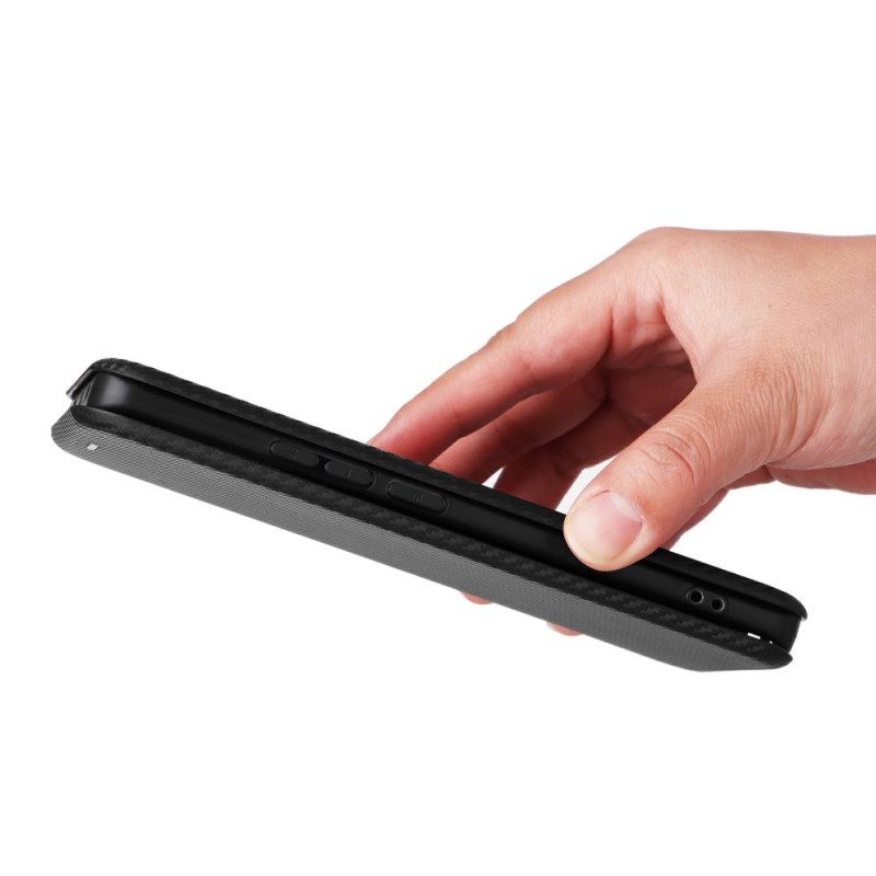 Δερματινη Θηκη Poco X7 5g Ανθρακονήματα