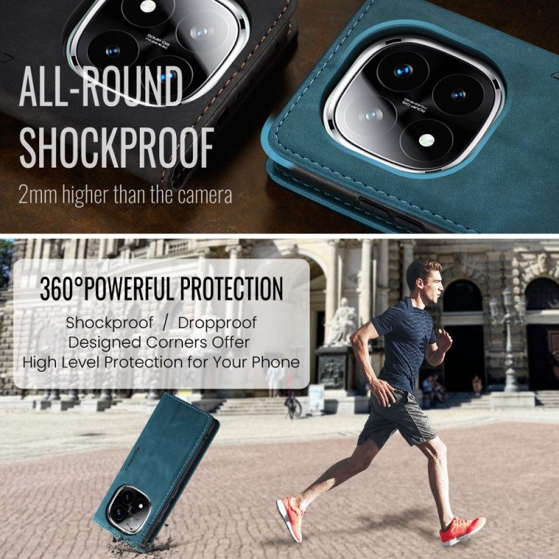 Δερματινη Θηκη Poco X7 5g Caseme Εφέ Σουέτ