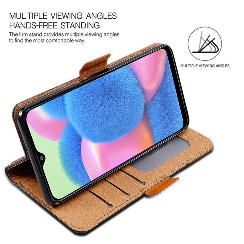 Δερματινη Θηκη Poco X7 5g Δίχρωμο Σχέδιο Σιλικόνης