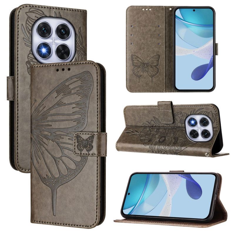 Δερματινη Θηκη Poco X7 5g Γραφική Πεταλούδα