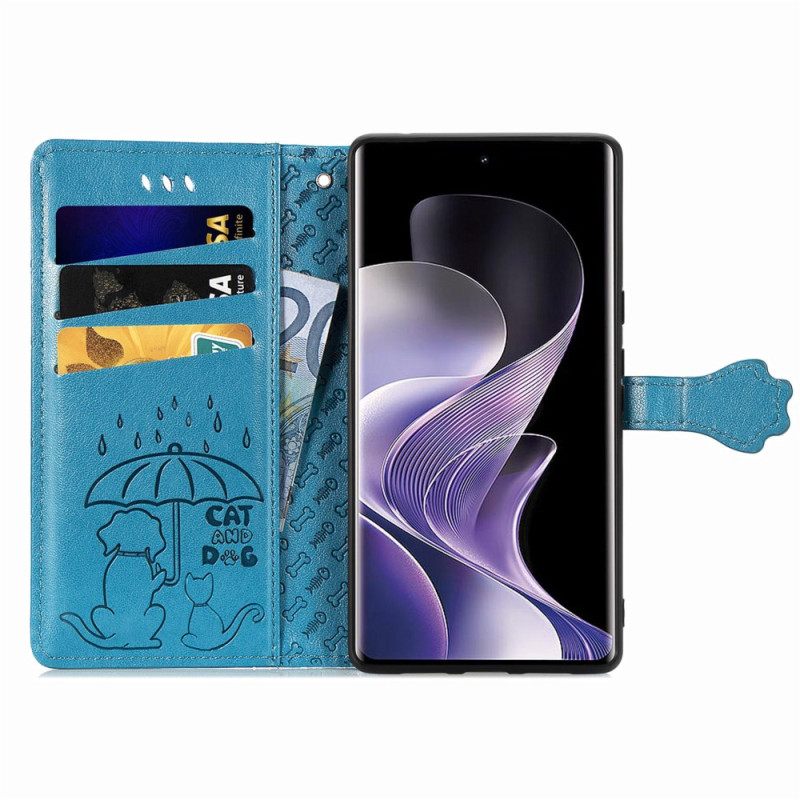 Δερματινη Θηκη Poco X7 5g Κινούμενα Ζώα