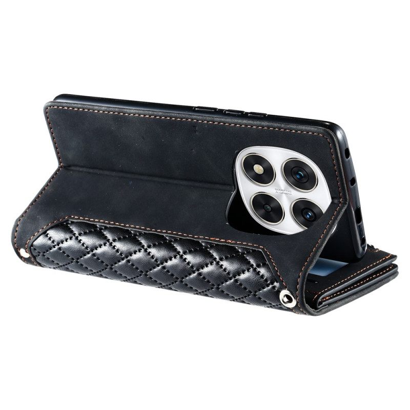 Δερματινη Θηκη Poco X7 5g Πορτοφόλι Καπιτονέ Σιλικόνης