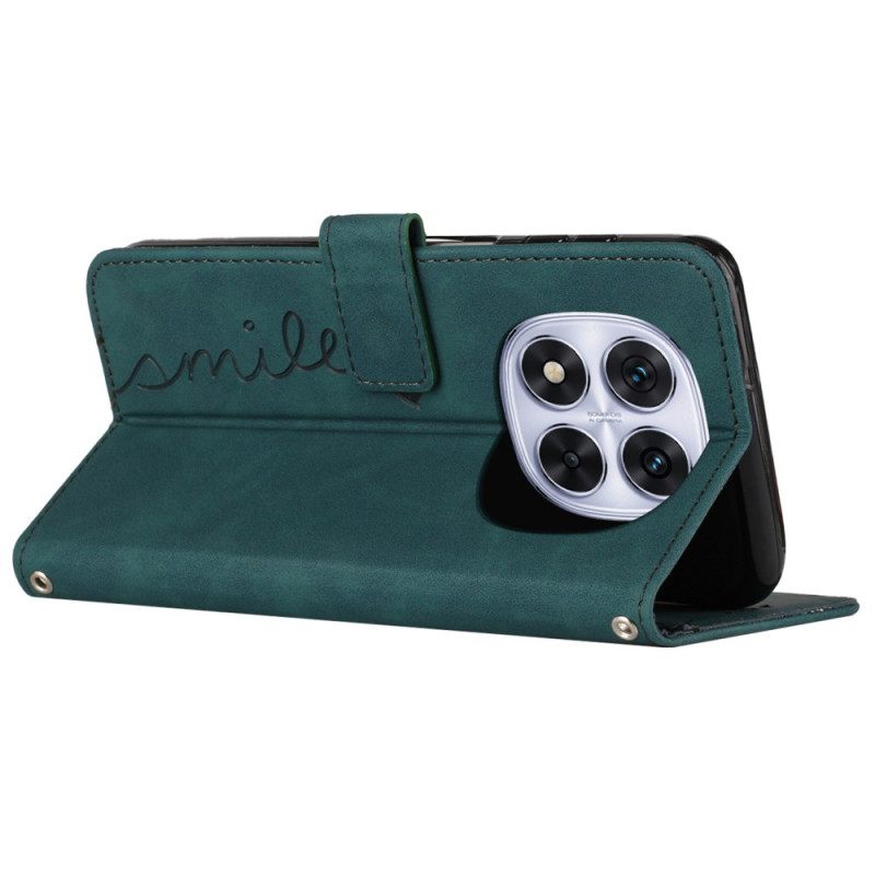 Δερματινη Θηκη Poco X7 5g Χαμόγελο Σιλικόνης