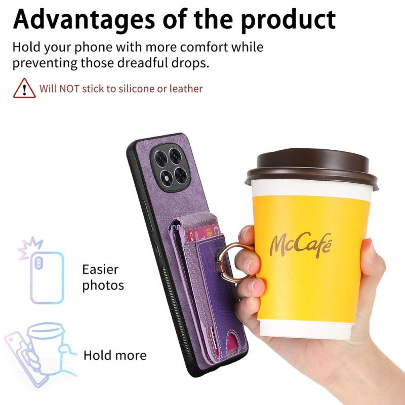 Κάλυμμα Poco X7 5g Μαγνητική Θήκη Καρτών Με Κάθετο Πτερύγιο