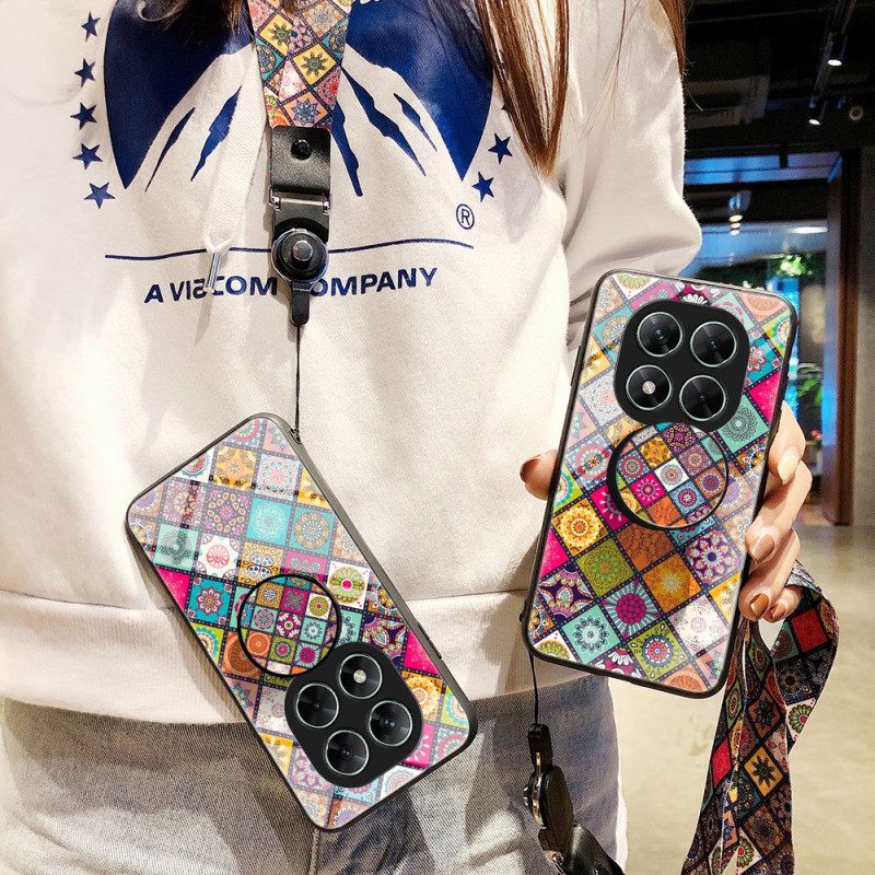 Κάλυμμα Poco X7 5g Θήκες Κινητών Θήκη Για Κορδόνι Και Δαχτυλίδι Patchwork