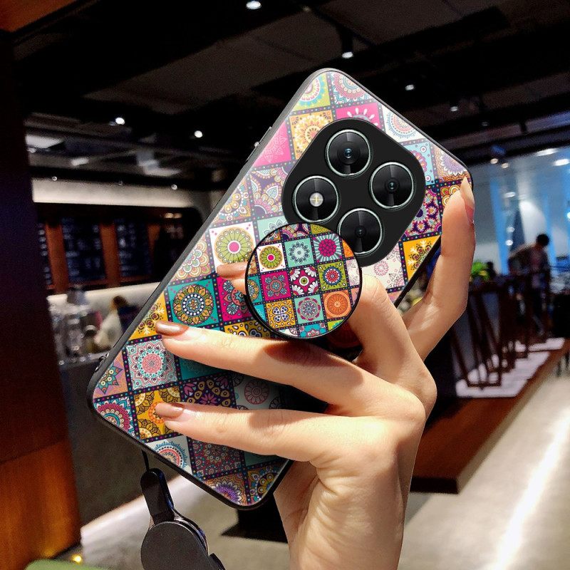Κάλυμμα Poco X7 5g Θήκες Κινητών Θήκη Για Κορδόνι Και Δαχτυλίδι Patchwork