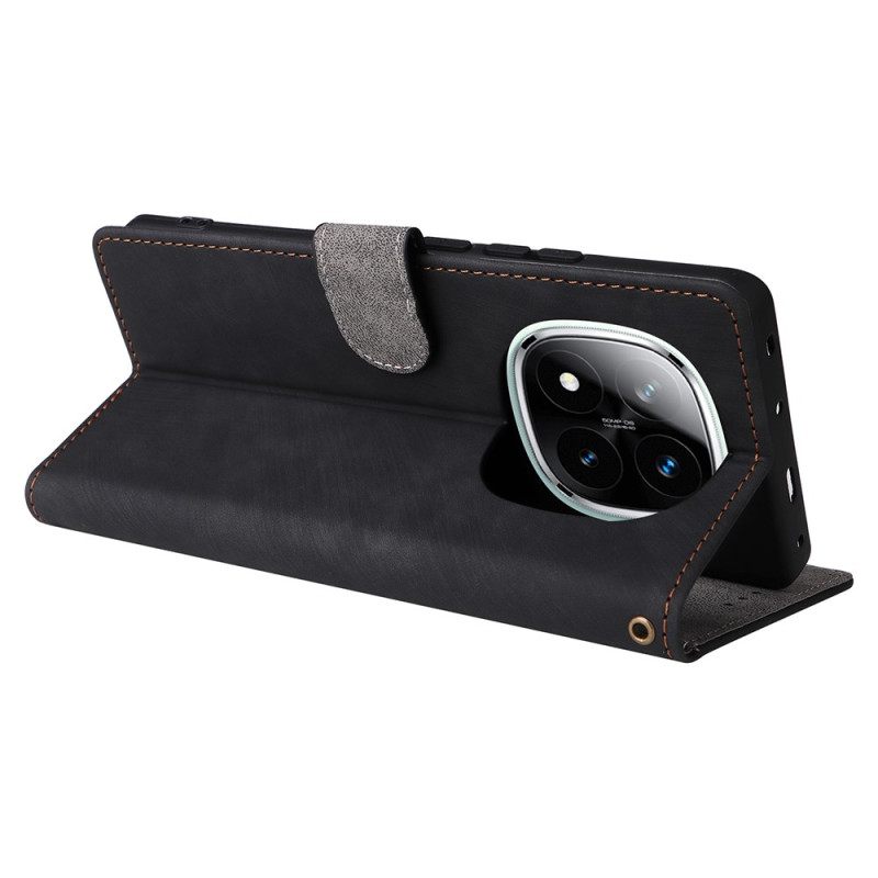 Θηκη Κινητου Poco X7 5g Παραλλαγή Σουέτ Με Λουράκι