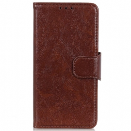 Κάλυμμα Motorola Edge 40 Pro Split Nappa Leather