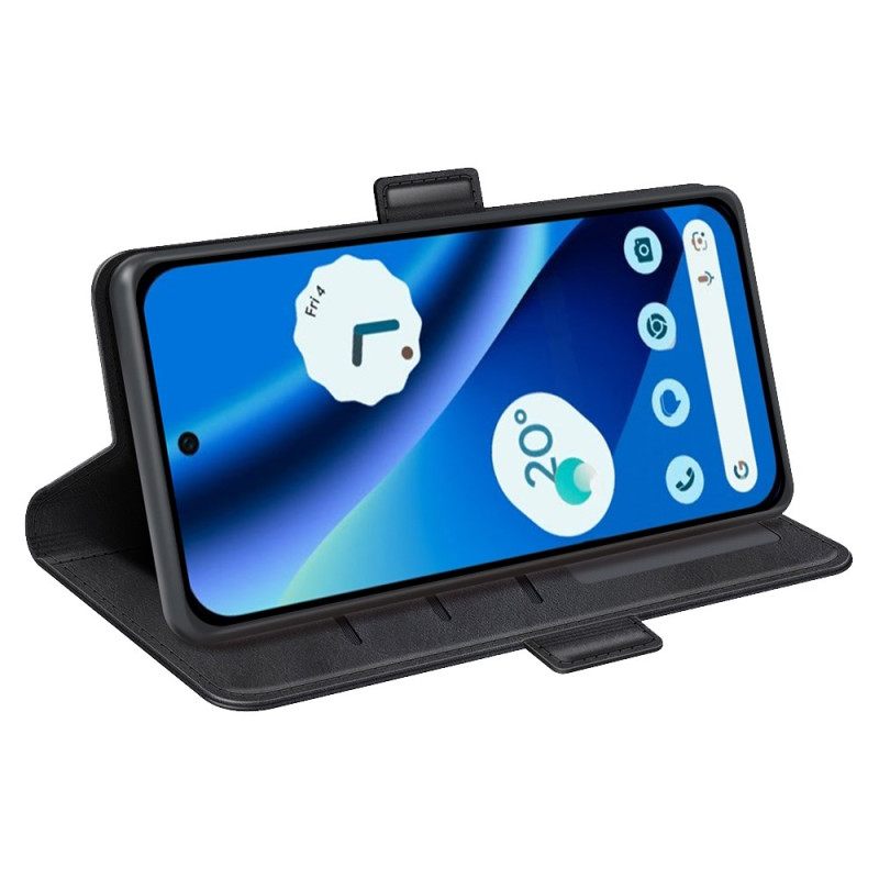 Δερματινη Θηκη Google Pixel 10a Κλασικό Διπλό Κούμπωμα