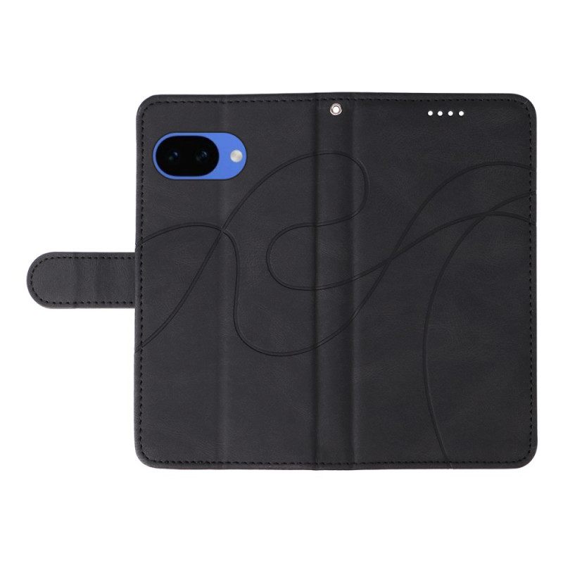 Δερματινη Θηκη Google Pixel 10a Κυματιστό Σχέδιο