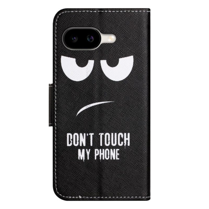 Δερματινη Θηκη Google Pixel 10a Μην Αγγίζετε Το Τηλέφωνό Μου Σιλικόνης