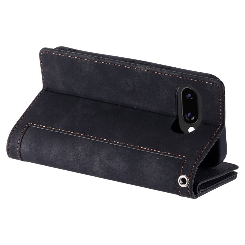 Δερματινη Θηκη Google Pixel 10a Πορτοφόλι Με 9 Θέσεις Για Κάρτες