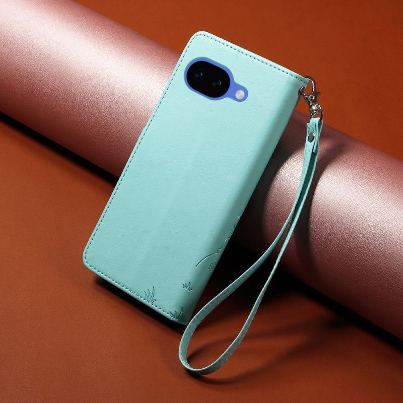 Δερματινη Θηκη Google Pixel 10a Προστασία Rfid Και Σχέδιο Σκύλου