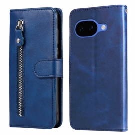 Δερματινη Θηκη Google Pixel 10a Τσέπη Με Φερμουάρ