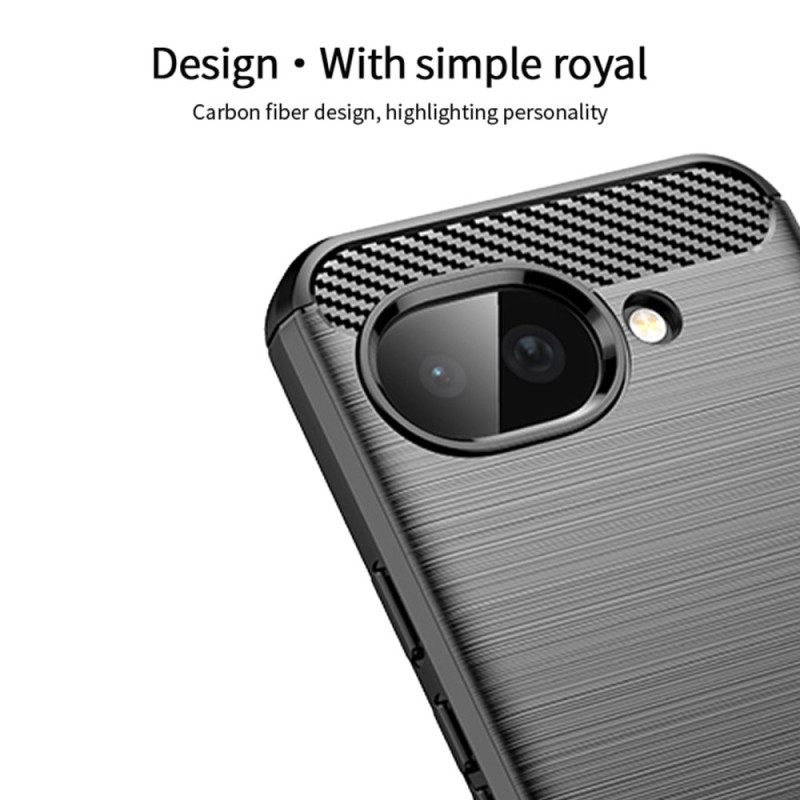 Κάλυμμα Google Pixel 10a Βουρτσισμένο Ανθρακονήματα