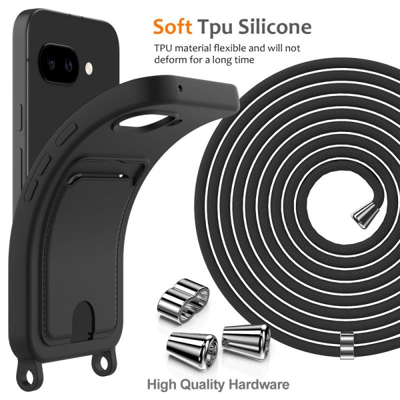 Κάλυμμα Google Pixel 10a Θήκη Κάρτας Σιλικόνης