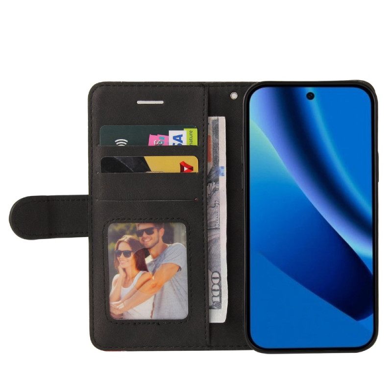 Θηκη Κινητου Google Pixel 10a Δίχρωμο Κυματιστό Σχέδιο