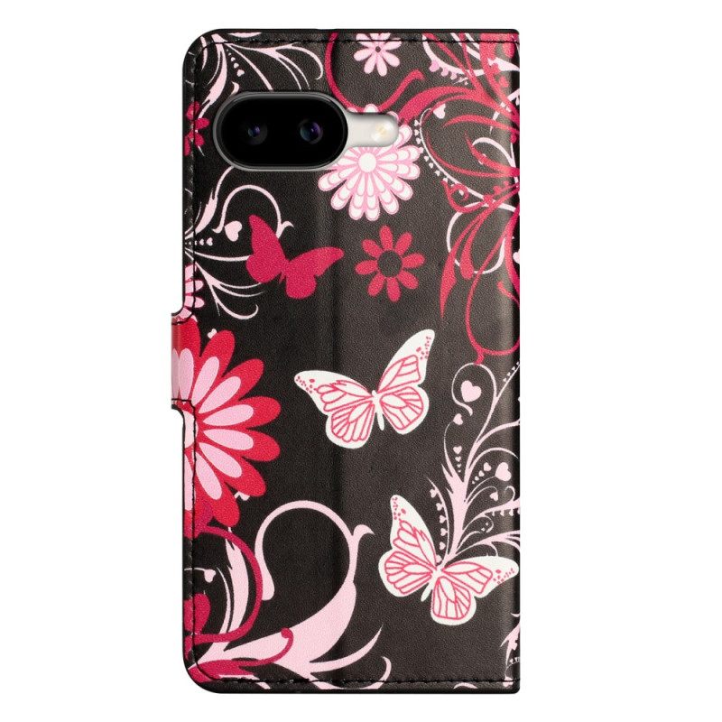 Θηκη Κινητου Google Pixel 10a Θήκες Κινητών Πεταλούδες Σε Μαύρο Φόντο