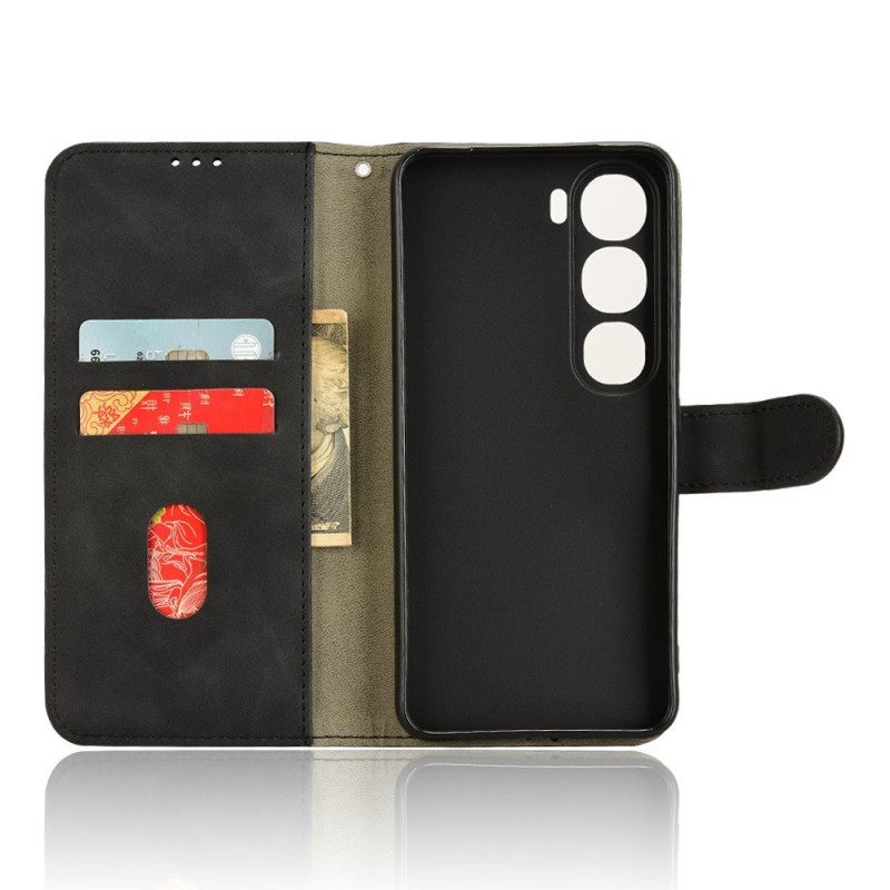 Δερματινη Θηκη Vivo V40 Lite 5g Εφέ Σουέτ Σιλικόνης