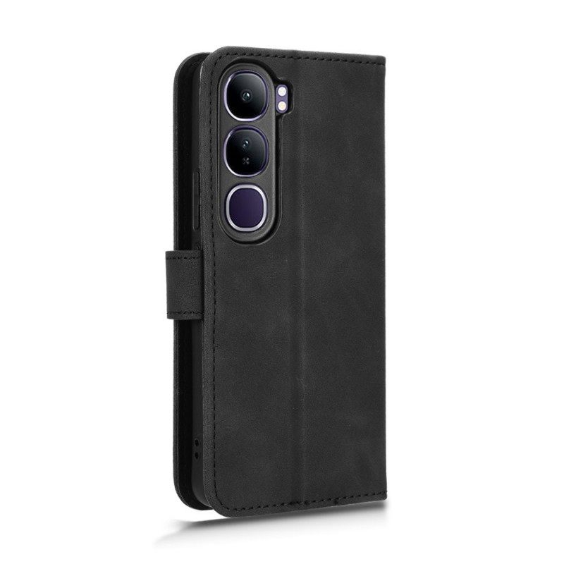 Δερματινη Θηκη Vivo V40 Lite 5g Εφέ Σουέτ Σιλικόνης