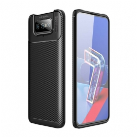 Θήκη Asus Zenfone 7 / 7 Pro Εύκαμπτος Σωλήνας Από Ανθρακονήματα