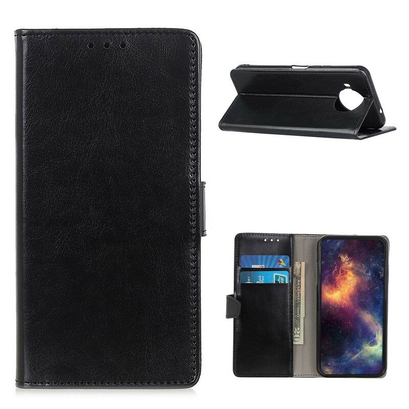 Κάλυμμα Xiaomi Mi 10T Lite / Redmi Note 9 Pro 5G Γυαλιστερό Δερμάτινο Εφέ